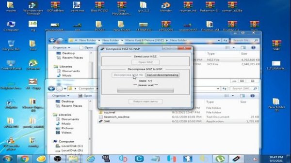 How to Convert NSZ TO NSP or XCI TO NSP
