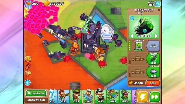 Bloons TD 6 - DARK VENGEFUL SUN GOD! MOST POWERFUL TOWER EVER! смотреть онлайн