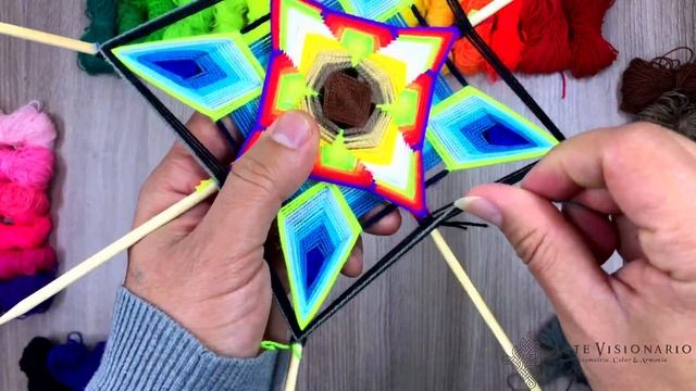 Mandala Ojo de Dios Nivel 3 "Retorno" Español e Inglés. Mandala Level 3 "Return" Spanish and Englis смотреть онлайн