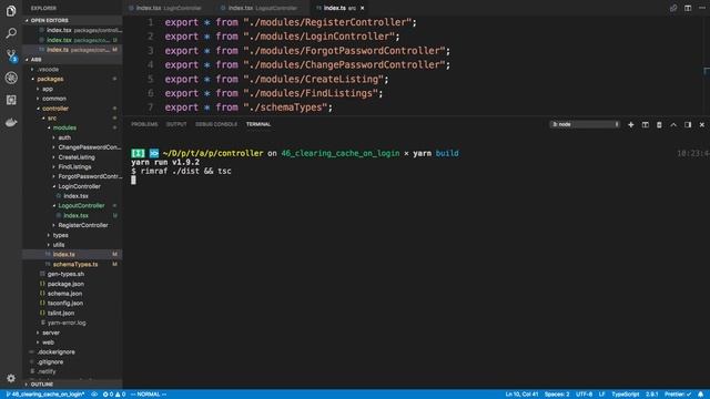 Logout in React with GraphQL - Part 47 смотреть онлайн