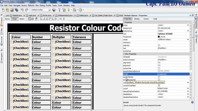 How to Create Resistor Colour Code Calculator in Java NetBeans - Part 1 of 3 смотреть онлайн