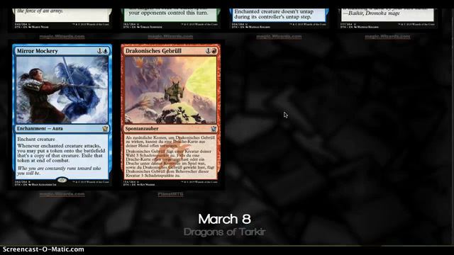 Dragons of Tarkir Spoilers: Dragon Whisperer, Mirror Mastery, and Removal Cycle (6) смотреть онлайн