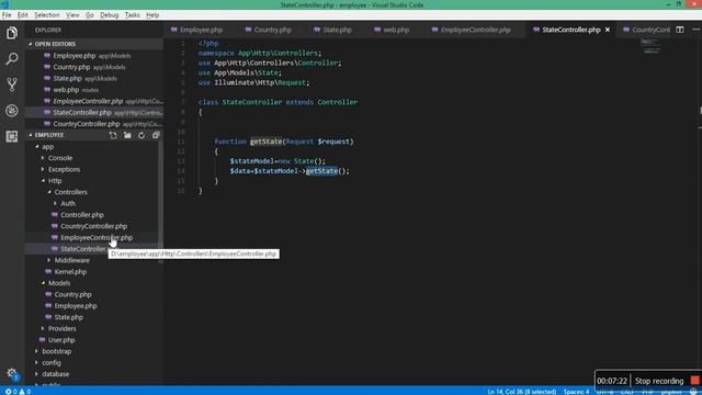 #WithMe How to create Country,State,City dependent dropdown Api (Laravel) Video -1(Angular/Laravel) смотреть онлайн
