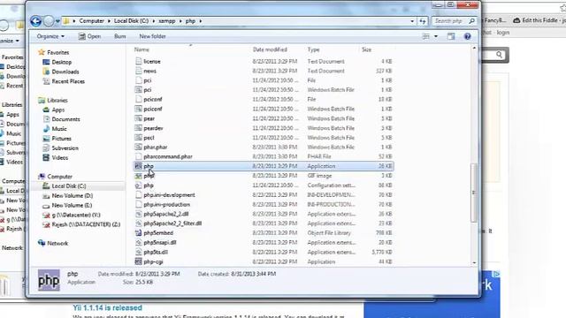 yii framework installation in xampp смотреть онлайн