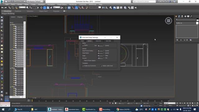 Autocad to 3d max in hindi | How to import Autocad file to 3ds max смотреть онлайн