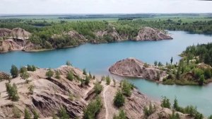 Голубые озера в Тульской области.