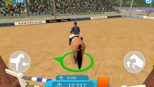 horse world:jumping show ep 1 ♡trying to jump is very hard♡ смотреть онлайн