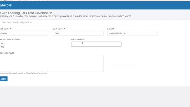 FM BetterForms - A modern approaches to FileMaker Web Publishing. смотреть онлайн