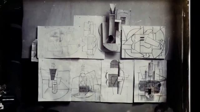 Колаж у стилі кубізм. Пікассо 