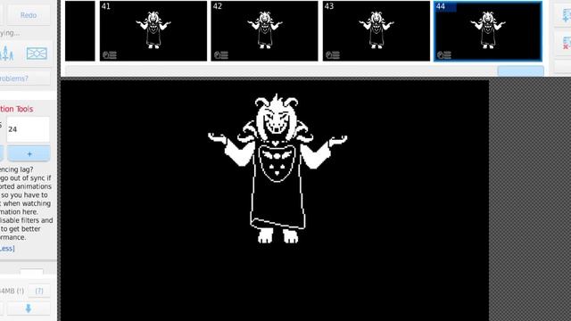 asriel dreemur test stick nodes undertale смотреть онлайн