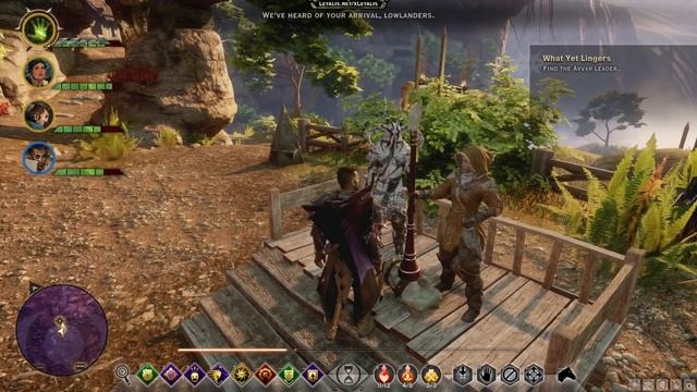 Dragon Age INQUISITION ► Jaws of Hakkon DLC - Lady "Sun-Hair" - Walkthrough #1 смотреть онлайн
