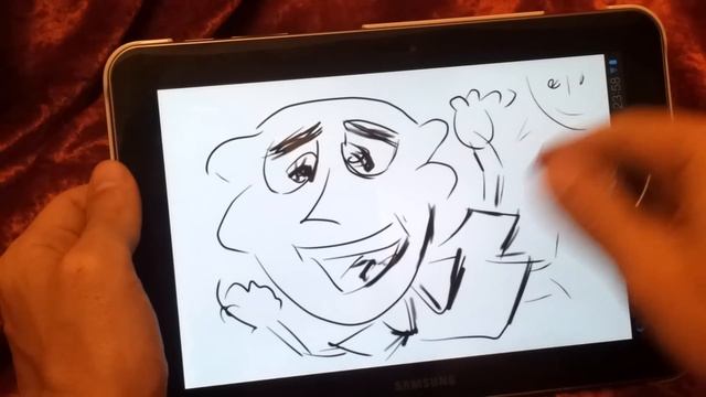 Рисование на планшете Android - стилус смотреть онлайн
