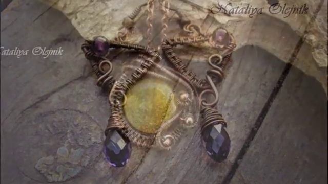Оригинальные поделки своими руками - украшения плетением из проволоки. смотреть онлайн