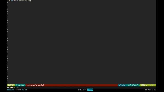 Elixir Hello World смотреть онлайн