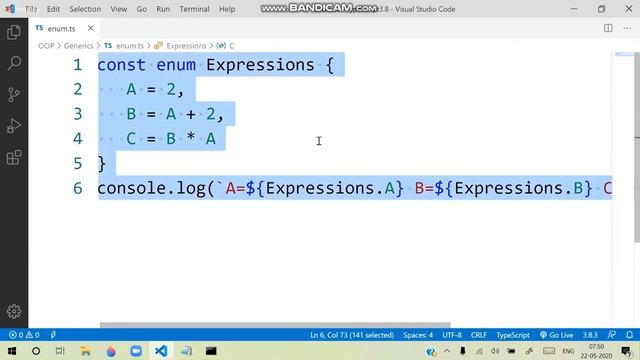 Typescript 162.what is enums in typescript .. смотреть онлайн