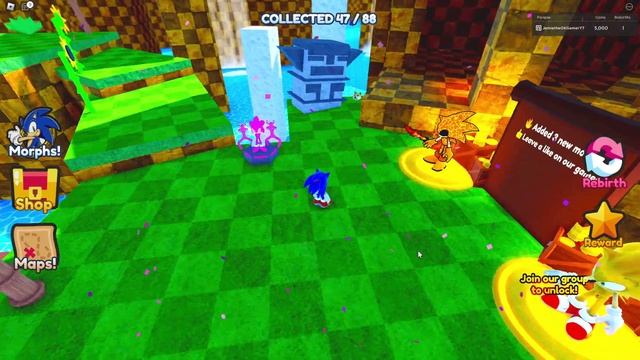 FIND the SONIC MORPHS *How to get All 94 NEW Sonic Morphs* Roblox смотреть онлайн