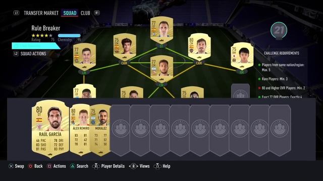 Rule Breaker SBC! (Cheapest Solution) - #FIFA21 смотреть онлайн