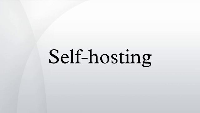Self-hosting смотреть онлайн