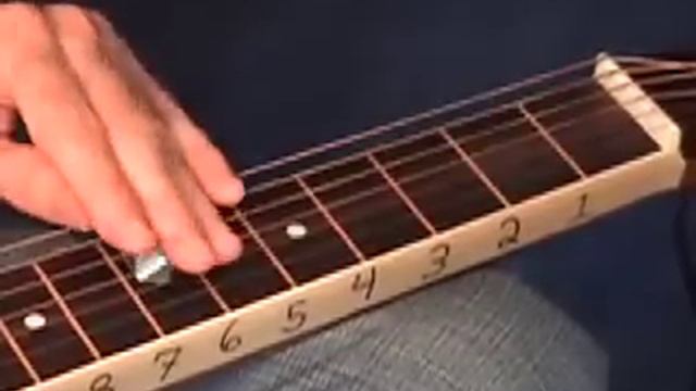 BEGINNER DOBRO (resonator guitar) LESSON - AMAZING GRACE смотреть онлайн