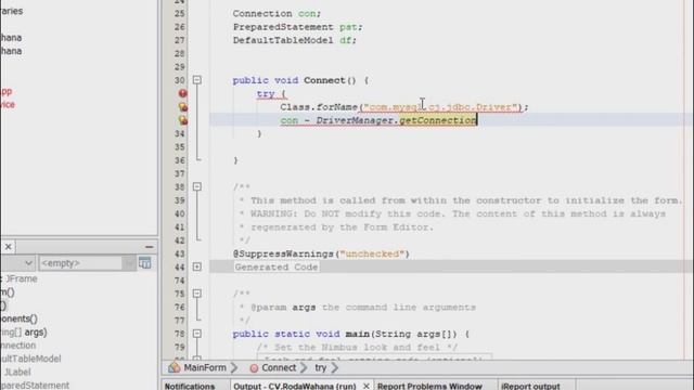 JAVA Part 1 - Connect to MySQL Database смотреть онлайн