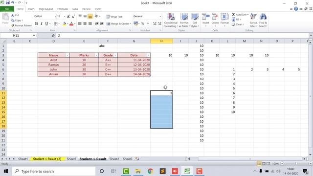 Class 6 MS Excel Tutorial | Excel Tutorial in Hindi | MS Excel Tutorial | MS Excel in Hindi смотреть онлайн