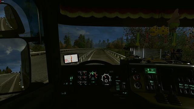 [ETS2] Euro Truck Simulator 2 1.32 - Scania 4 series 144L - Trailer Krone Flatbed смотреть онлайн