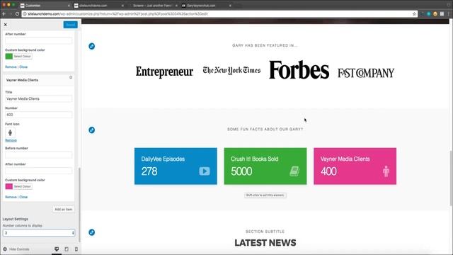 Build a ONE PAGE WordPress Personal Brand Site like GARY VEE | Part 3 смотреть онлайн
