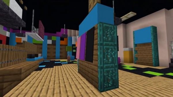 Building FNAF Security Breach in Minecraft Part #1 // Lobby and Main Entrance