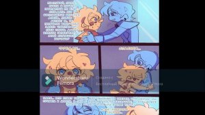 ч.1. Комикс по фнаф 9 (солнце и луна) ~Мунни... Никогда не был злым!~