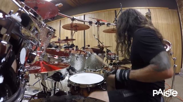 Aquiles Priester's New Color Sound 900 Cymbal Set (Portuguese)