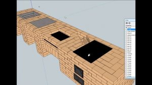 Мангал и печь под казан из кирпича своими руками. Подробная кладка барбекю комплекса из кирпича.