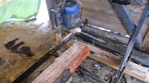 Цепная пилорама . Мастерская Ивлева Сергея .