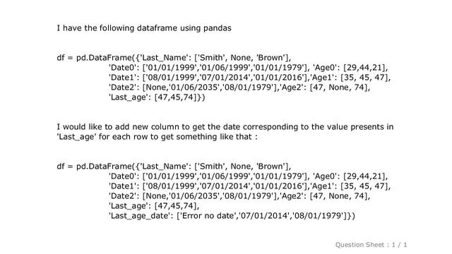 Pandas : How to find the index of a value by row in a dataframe in python and extract the value of смотреть онлайн