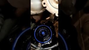 замена топливного фильтра Ауди q7  (4m) дизель