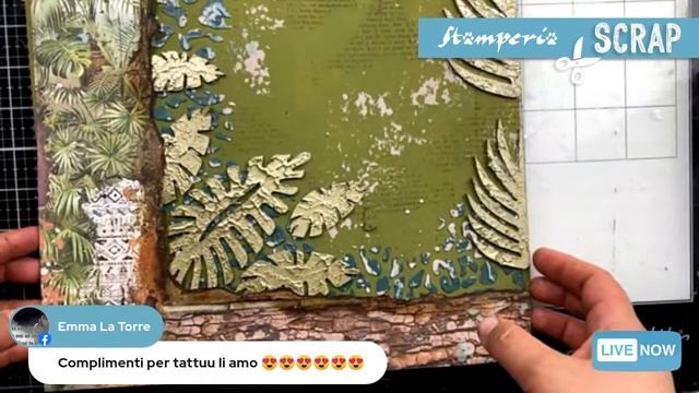Stamperia SCRAP, EP 15 - AMAZONIA Layout смотреть онлайн