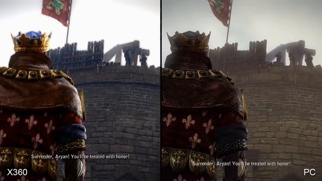 The Witcher 2: Xbox 360 vs. PC Comparison смотреть онлайн