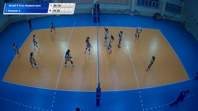 Куаныш-2 - Алтай-4 ВКО СДЮСШОР.Волейбол|Высшая лига U-23|Женщины|3 тур|У-К смотреть онлайн