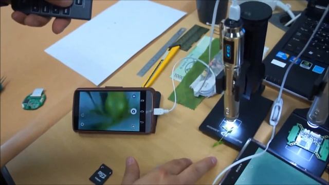 Smart G-Scope USB Digital Microscope To Android Phone