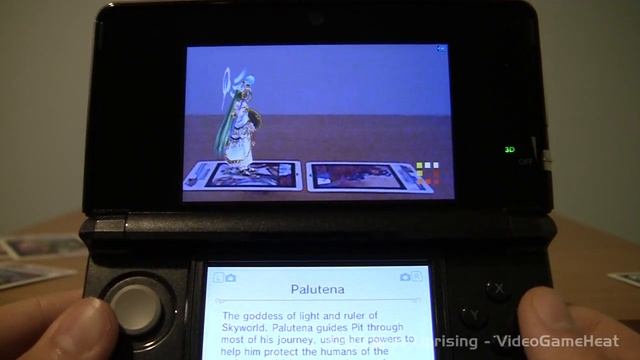 Kid Icarus Uprising 3DS AR Cards Gameplay / Overview - Augmented Reality смотреть онлайн