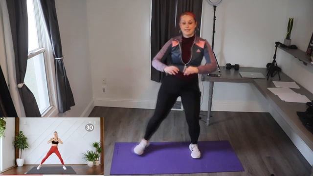 5 min FULL BODY DUET workout with @MadFit | Low Impact + Modification Edition смотреть онлайн