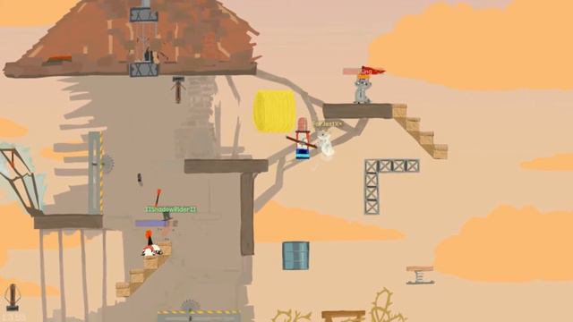 Ultimate Chicken Horse №6 ЧТО ЭТО!!! смотреть онлайн