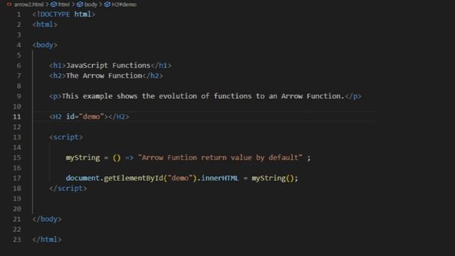 Using JavaScript Arrow Functions смотреть онлайн