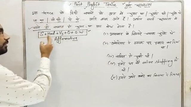 Past Perfect Tense/ Past Perfect Tense Simple Sentences/Part 1/Examples смотреть онлайн