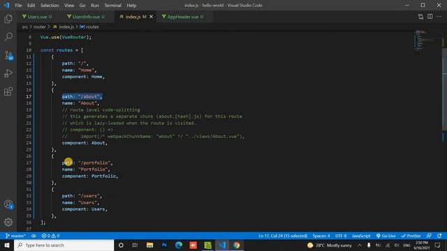 Static and Dynamic to Bind Attribute | VUE Routers | VUE JS 2 #vue_js_2 смотреть онлайн
