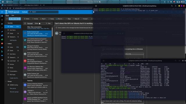 GPU burn | RTX A5000 | Ubuntu 20.04 | PC crash 2 смотреть онлайн