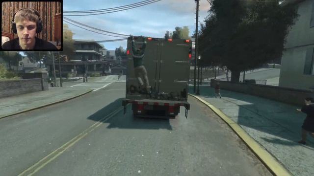 ТИПИЧНАЯ ПРОБЕЖКА В ПАРКЕ / GTA 4 #15 смотреть онлайн