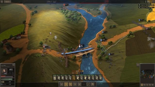 Ultimate General: Civil War - First Bull Run (Gameplay); Part 1 смотреть онлайн