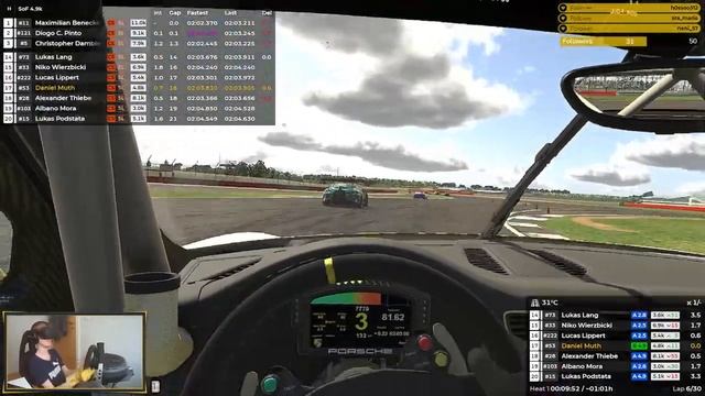 Porsche Esports Carrera Cup Deutschland | Round 5 Silverstone Race 1 смотреть онлайн