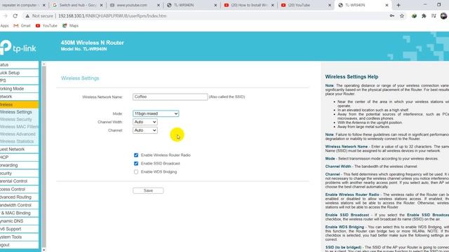 Configure TP Link Dynamic IP របៀបដំឡើងtp-link Router ,How To Config Router Tp Link