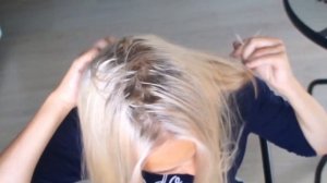 КРАСИМ ОТРОСШИЕ КОРНИ\ВЫРАВНИВАЕМ ЦВЕТ С ПОМОЩЬЮ МЕЛИРОВАНИЯ